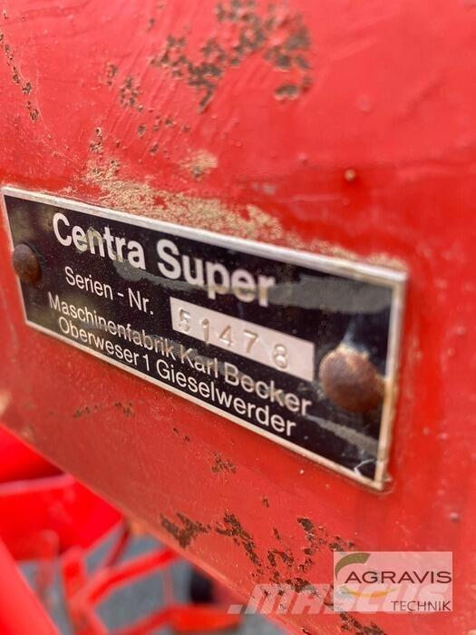 Becker CENTRA SUPER Sėjimo technika