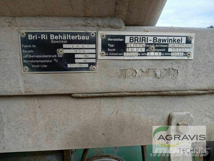 Briri VTTW 15000 Mėšlo barstytuvai