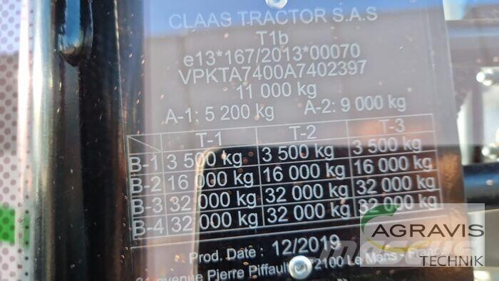 CLAAS ARION 550 CEBIS Traktoriai