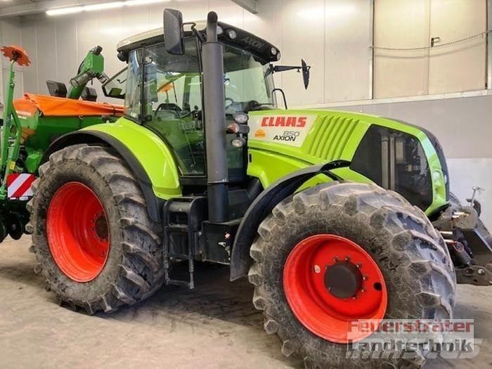 CLAAS AXION 850 CEBIS Traktoriai