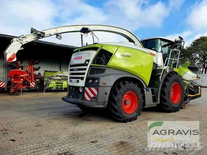 CLAAS JAGUAR 980 Pašarų ruošimo technika