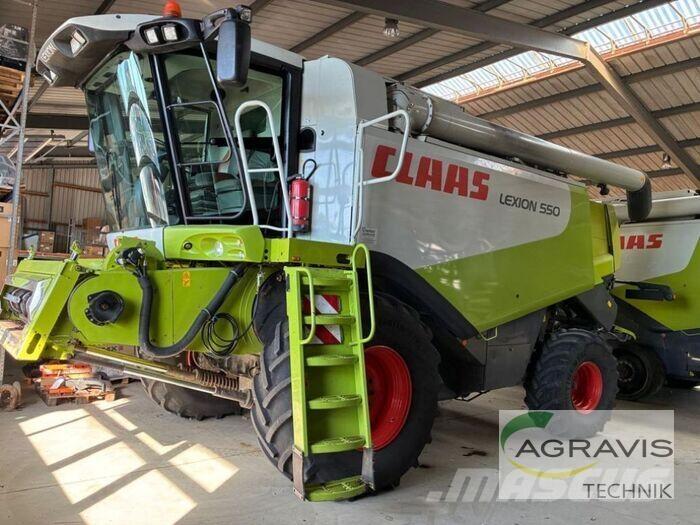 CLAAS LEXION 550 Derliaus nuėmimo kombainai