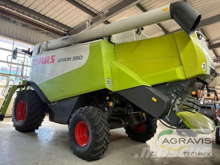 CLAAS LEXION 550 Derliaus nuėmimo kombainai
