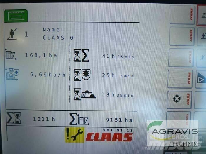 CLAAS LINER 4000 Šieno grėbliai ir vartytuvai
