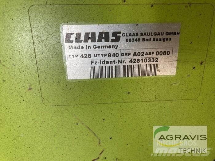 CLAAS PU 300 HD Šieno ir pašarų ruošimo mašinų priedai