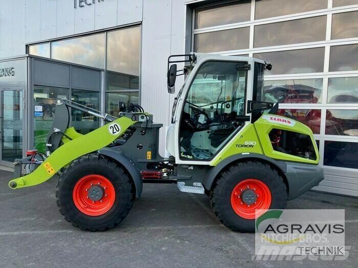 CLAAS TORION 530 Naudoti ratiniai krautuvai