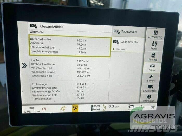 CLAAS TRION 650 Derliaus nuėmimo kombainai
