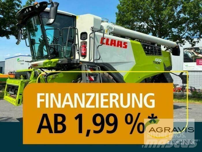 CLAAS TRION 660 Derliaus nuėmimo kombainai