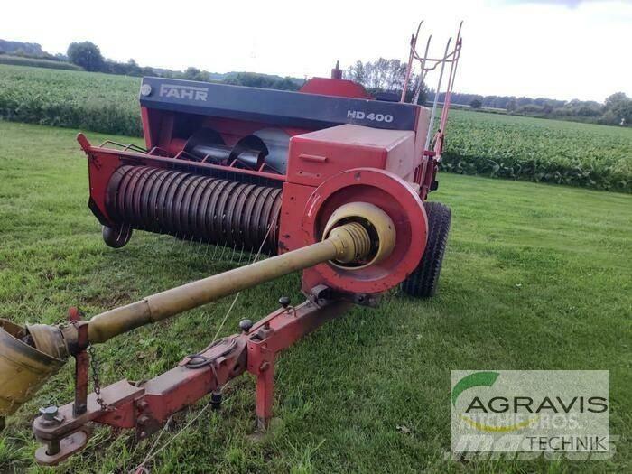 Deutz-Fahr HD 400 Stačiakampių ryšulių presai