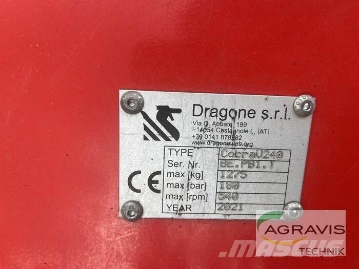 Dragone COBRA 240 Ganyklų šienapjovės / rėžtuvės