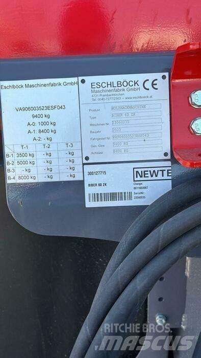 Eschlböck BIBER 60 ZK Medžių skaldymo, pjovimo ir lupimo įrengimai