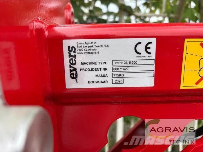Evers BRETONXL6-300 Dirvos paruošimo vynuogynams technika