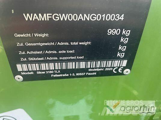 Fendt 3160TLX Šienapjovės