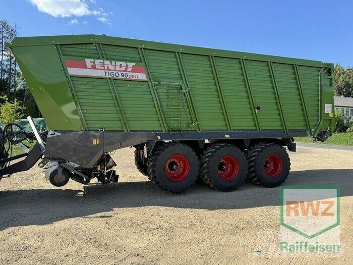 Fendt Tigo 90 XR-D Savikrovės priekabos