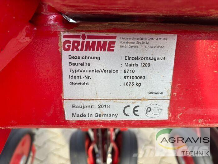 Grimme MATRIX 1200 Sodinimo technika