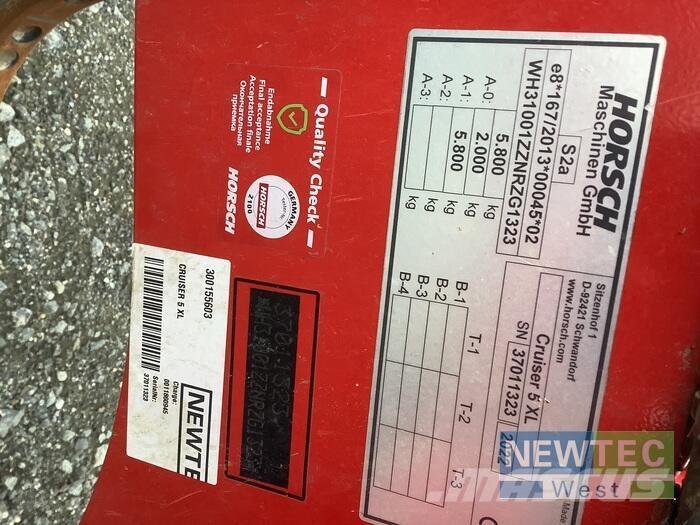 Horsch CRUISER 5 XL Kultivatoriai