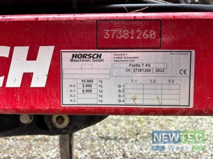 Horsch FORTIS 7 AS Kultivatoriai
