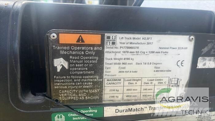 Hyster H 2.50 FT Šakiniai krautuvai - Kita