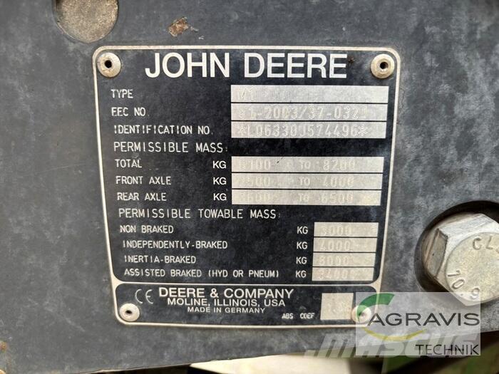 John Deere 6330 Traktoriai