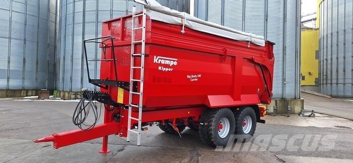 Krampe BB540 Savivartės priekabos