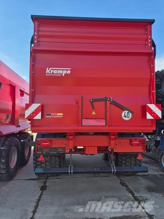 Krampe BB650 Savivartės priekabos