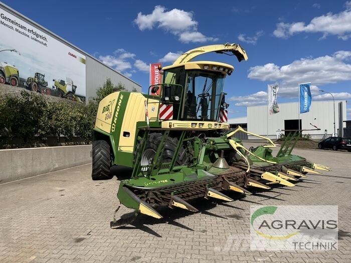 Krone BIG X 650 Pašarų ruošimo technika
