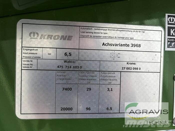 Krone GX 440 Savikrovės priekabos