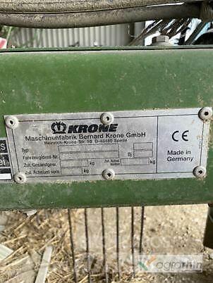 Krone SWADRO 710/26T Šieno grėbliai ir vartytuvai