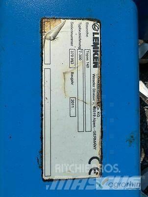Lemken TOPAS 140 Varomosios akėčios ir žemės frezos