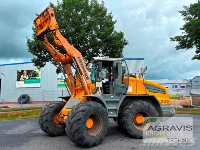 Liebherr L538 Naudoti ratiniai krautuvai