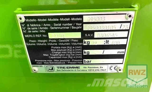 Merlo Cingo M 8.3 EVO Teleskopiniai krautuvai žemės ūkiui