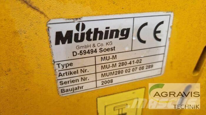 Müthing MUM 280-41-02 Ganyklų šienapjovės / rėžtuvės