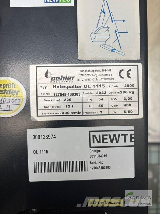 Oehler OL 1115 Medžių skaldymo, pjovimo ir lupimo įrengimai