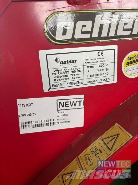 Oehler OL WS 700 DN Medžių skaldymo, pjovimo ir lupimo įrengimai