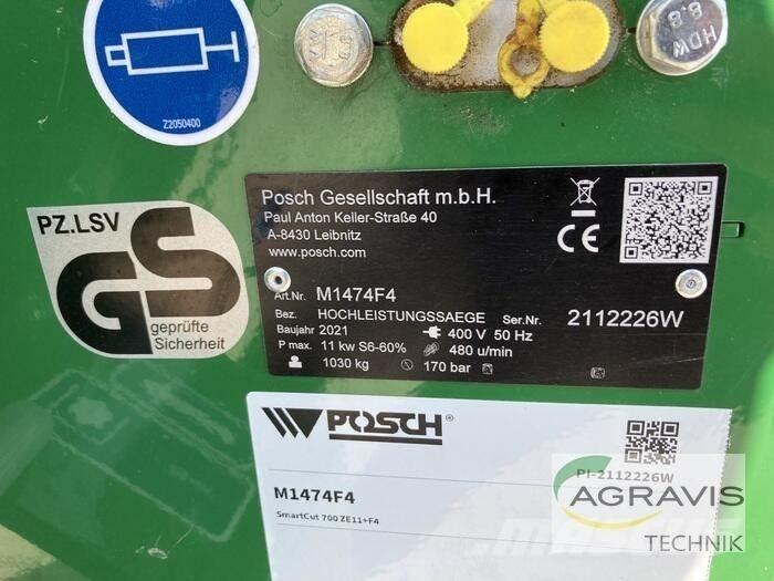 Posch SMARTCUT 700 Medžių skaldymo, pjovimo ir lupimo įrengimai