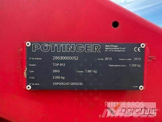 Pöttinger TOP 812 Šieno grėbliai ir vartytuvai