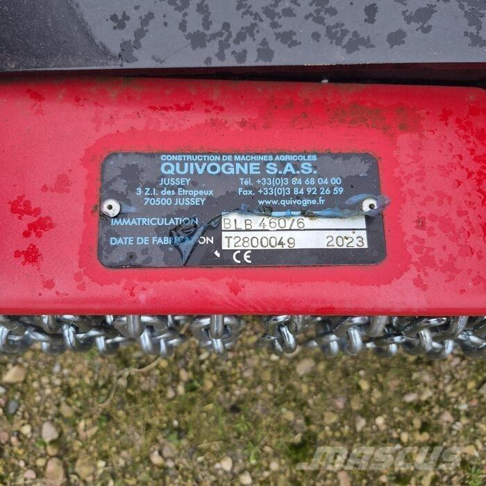 Quivogne BLB 460/6 Ganyklų šienapjovės / rėžtuvės