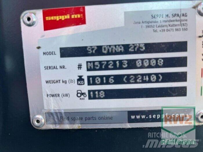 Seppi S 7 Dyna L 275 Ganyklų šienapjovės / rėžtuvės