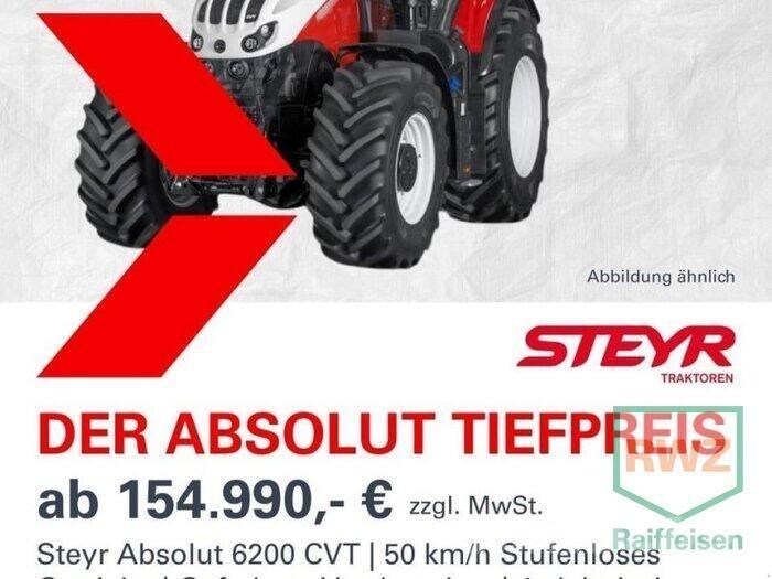 Steyr 6200 Absolut CVT Traktoriai