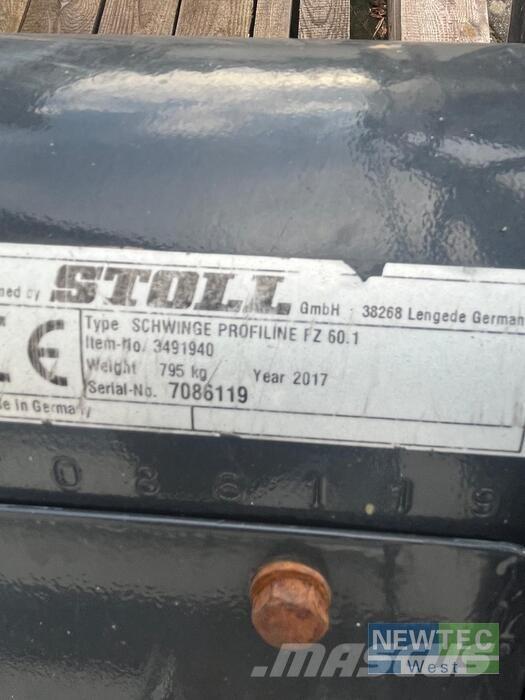 Stoll ROBUST FZ 60.1 Kiti naudoti traktorių priedai