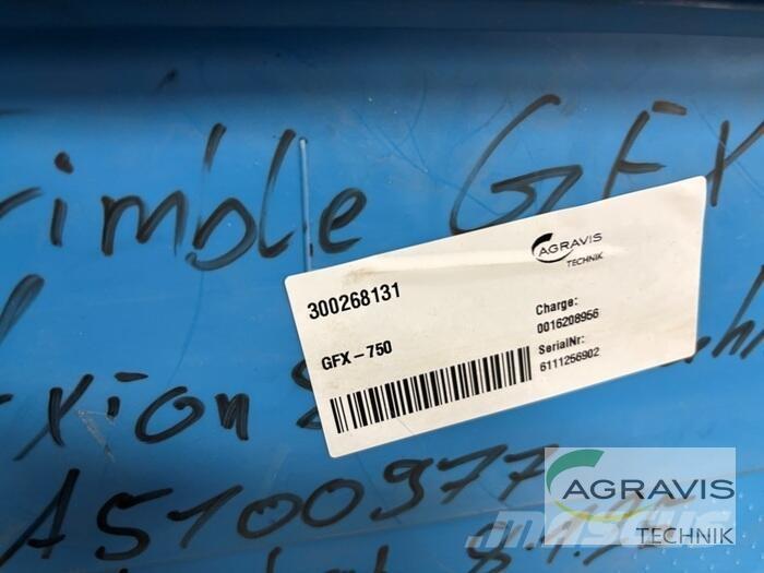 Trimble GFX-750 Kiti galvijų priežiūros įrengimai