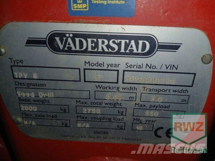 Väderstad Tempo TPF 8 Sėjimo technika