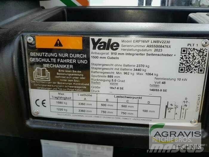 Yale ERP16VF Šakiniai krautuvai - Kita