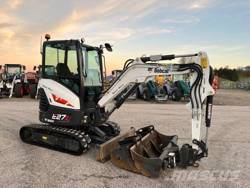 Bobcat E 27z Mini ekskavatoriai < 7 t
