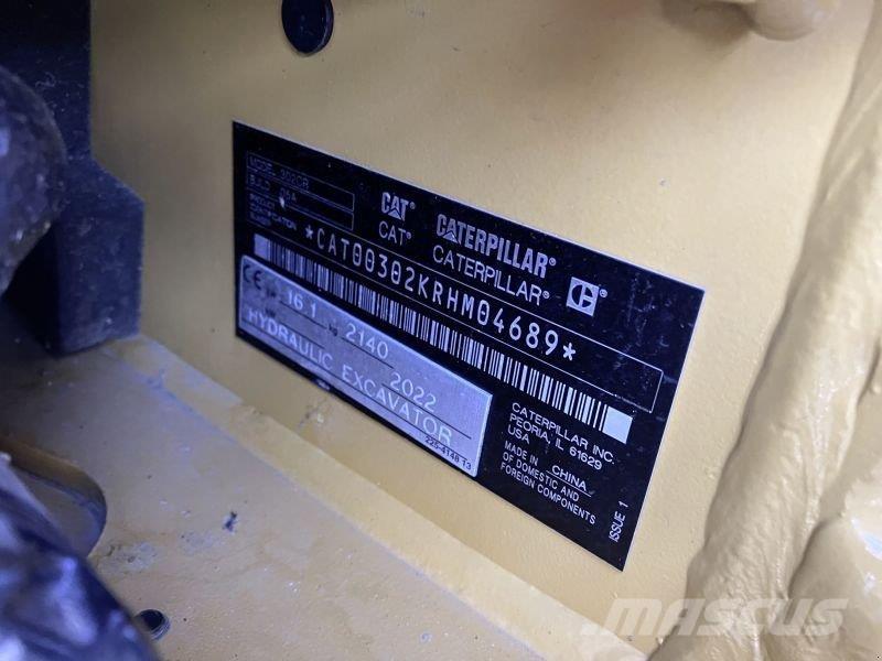 CAT 302CR-05A Ratiniai ekskavatoriai