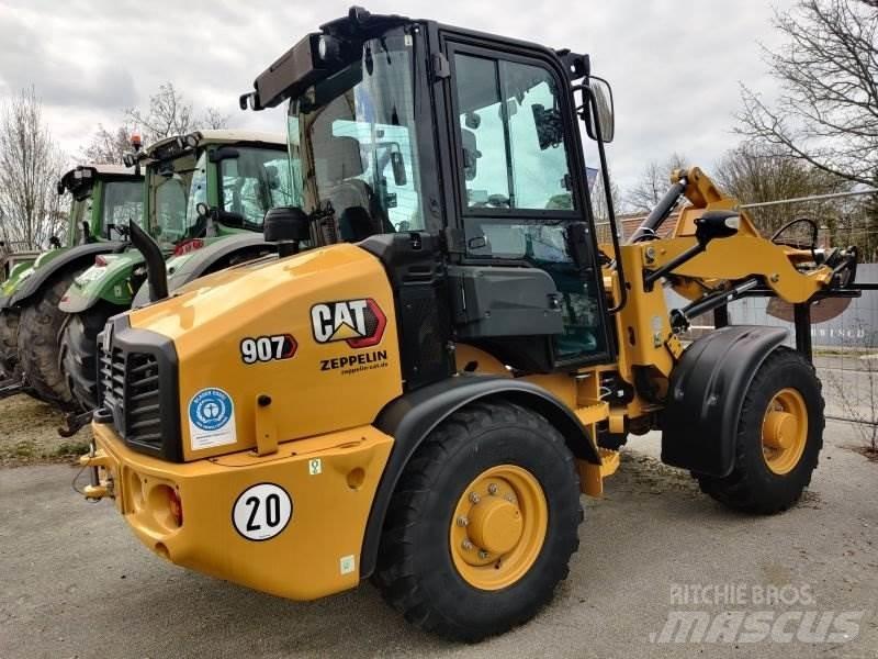 CAT 907 Naudoti ratiniai krautuvai