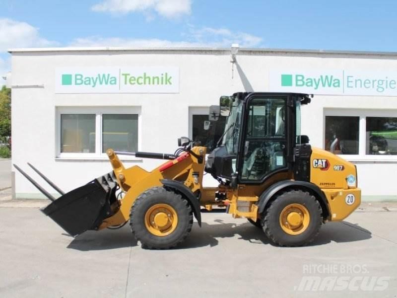 CAT 907 Naudoti ratiniai krautuvai