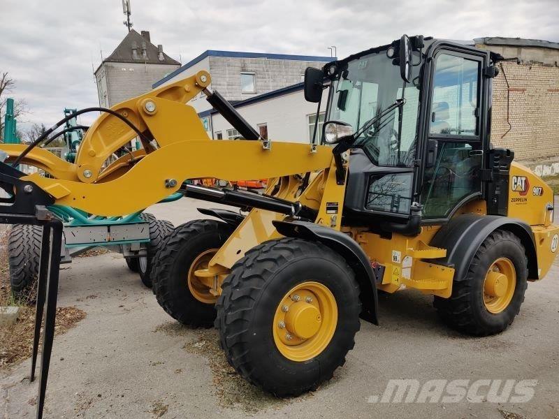 CAT 907 Naudoti ratiniai krautuvai