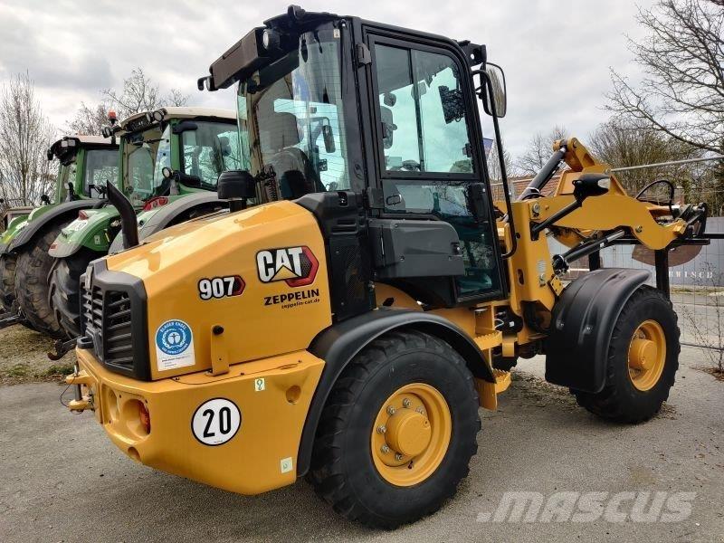 CAT 907 Naudoti ratiniai krautuvai