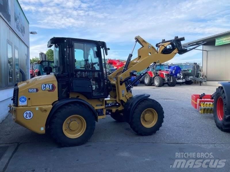 CAT 908 Naudoti ratiniai krautuvai